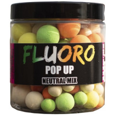  Pop Up Fluoro Boilies Neutral mix 10-18mm