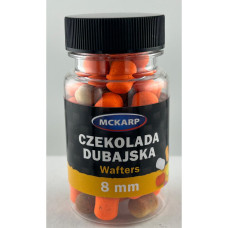 Momeala carlig McKarp Dumbels Wafters 8mm Ciocolata Fistic, fluo, echilibrate, set