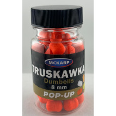 Momeală carlig McKarp Dumbels P8, aromă de fructe, fluo, 4-8mm