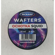 Momeală McKarp Dumbels Wafters Calamar Bloodworm 6mm, aromă naturală, 25ml Momeală McKarp Dumbels Wafters Calamar Bloodworm 6mm, aromă naturală, 25ml