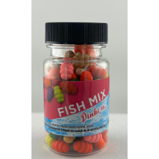 Momeală carlig McKarp Dumbels W6/8 Mix, aromă de fructe, culoare fluo, 4-8mm