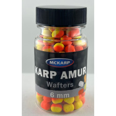 Momeală carlig McKarp Dumbels W6, 4-8mm, aromă fructe, culoare fluo