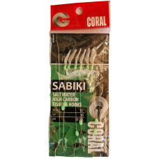 Montura taparina Coral Sabiki nr. 14, 6 buc/set